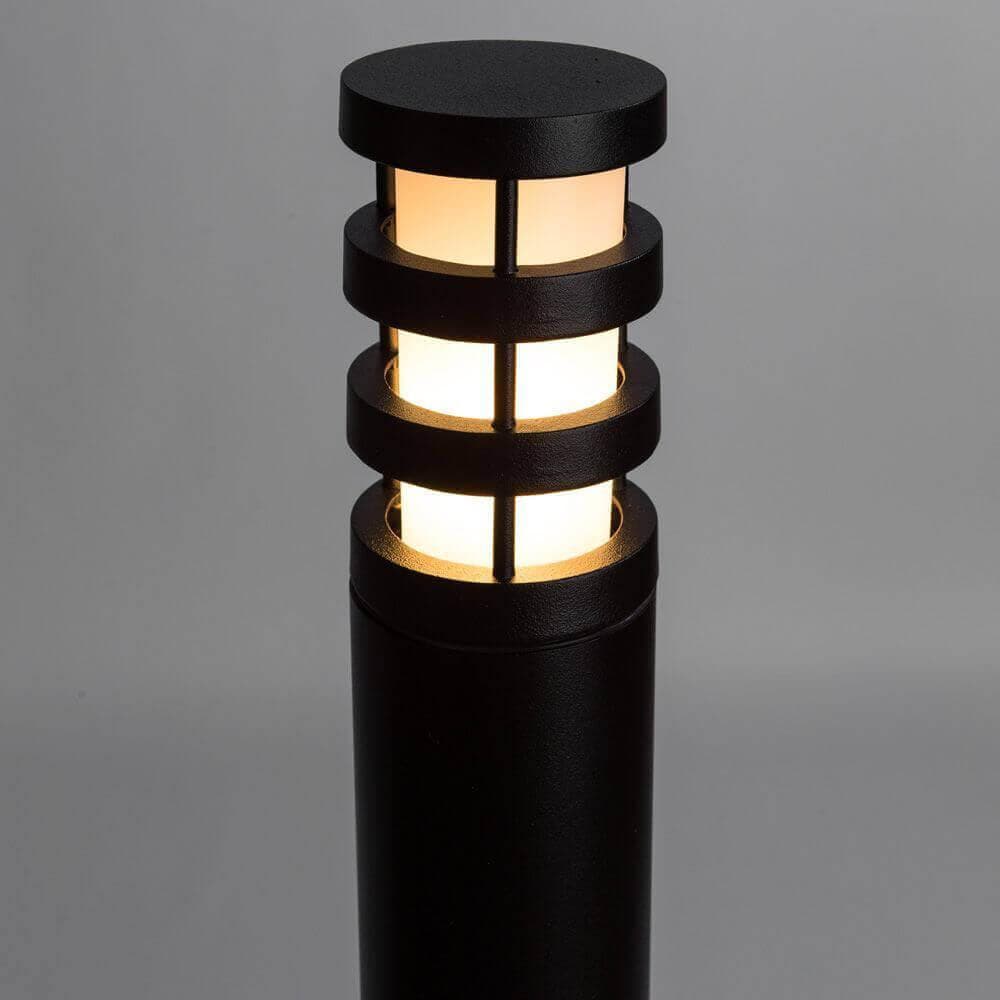 Arte Lamp Portico Черный/Белый Светильник уличный наземный 20W E27 A8371PA-1BK — миниатюра 3
