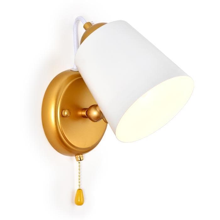 Ambrella Настенный светильник с выключателем TR3103 WH/GD белый/золото E14 max 40W 260*130*200 — миниатюра 1