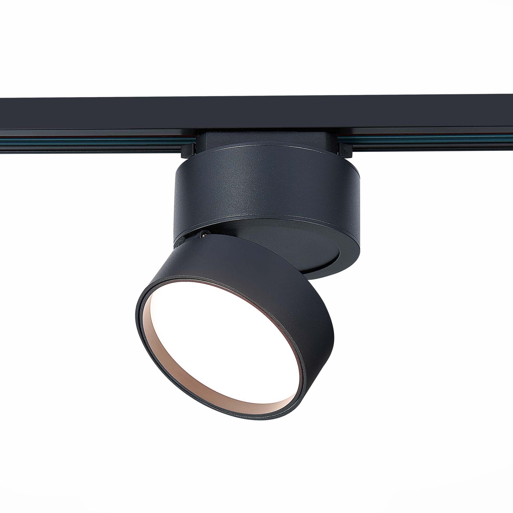 ST LUCE ST651.436.14 Св-к трек. Черный LED 1*14W 3000K 1 100Lm Ra>90 120о IP20 D104xH128 170-240VV