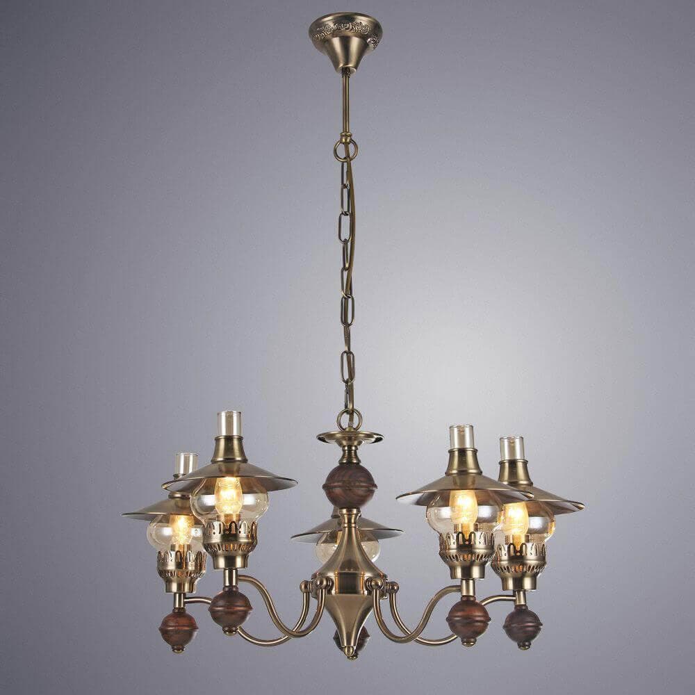 Arte Lamp TRATTORIA Люстра 35*66*66 A5664LM-5AB — миниатюра 2
