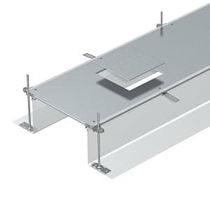 OBO Bettermann Секция кабель-канала OKA-G для GES4 2400x400x40–240 мм (сталь) 7424142 — миниатюра 2