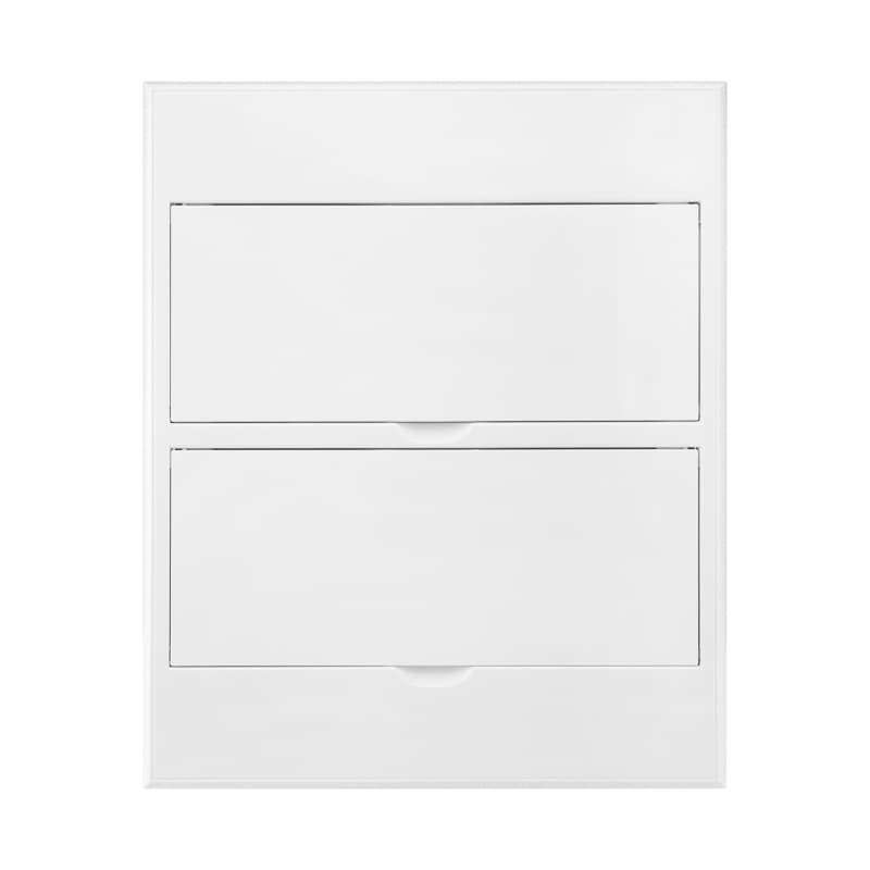 Kranz Бокс пластиковый ЩРВ-П-24 IP41 белый (белая дв.) KR-11-0225