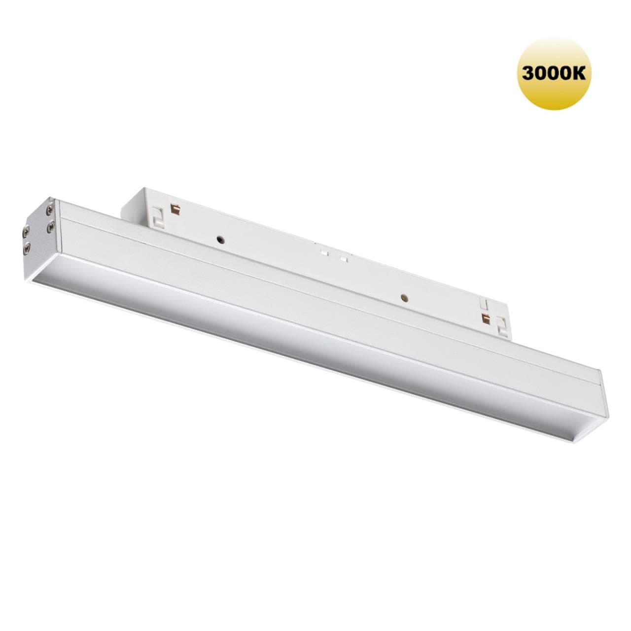 Novotech 359198 SHINO NT23 000 белый Трековый светильник для низков. шинопровода IP20 LED 3000К 12W 48V 900Лм FLUM