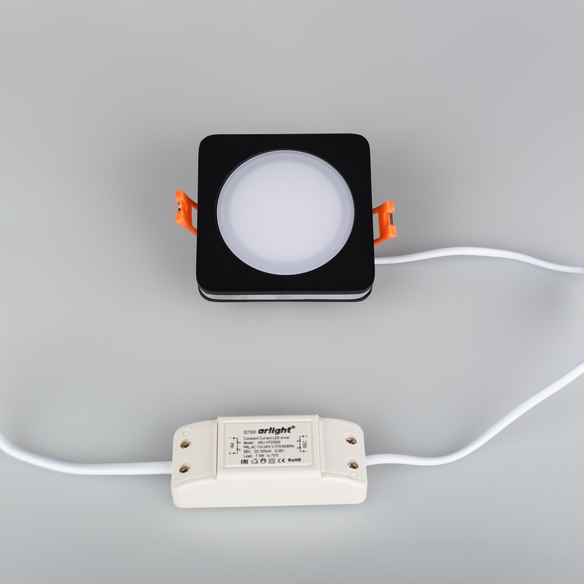 Arlight Светодиодная панель LTD-80x80SOL-BK-5W Day White (IP44 Пластик, 3 года) 021481 — миниатюра 6