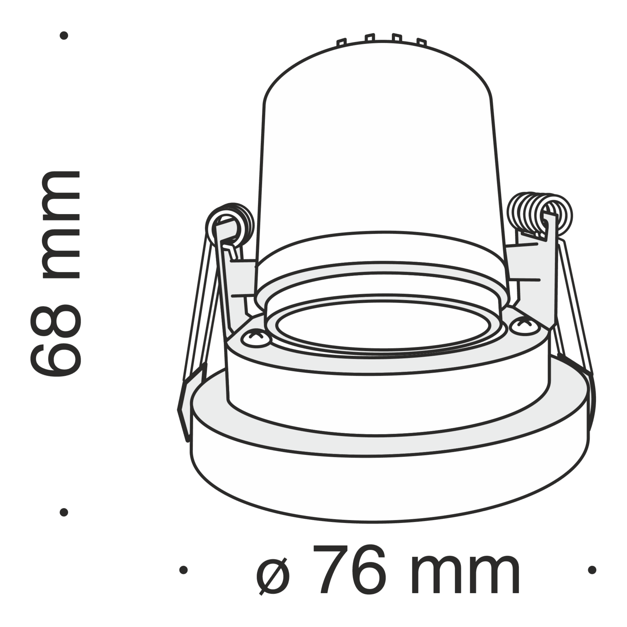 Maytoni Downlight Встраиваемый светильник Золото DL040-L10G4K — миниатюра 7