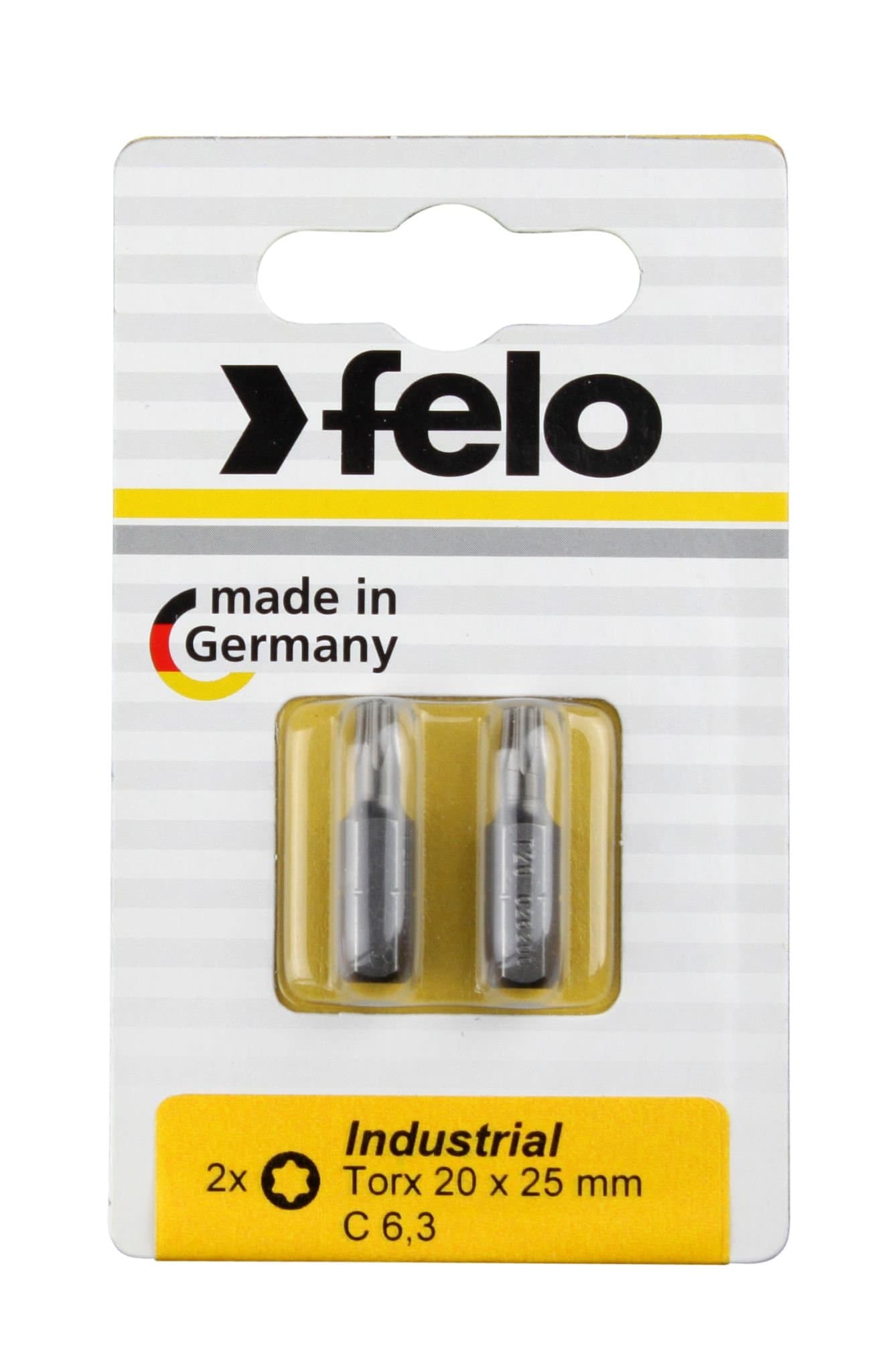 Felo Бита Torx 27X25, серия Industrial, 2 шт в блистере 02627036 — миниатюра 2
