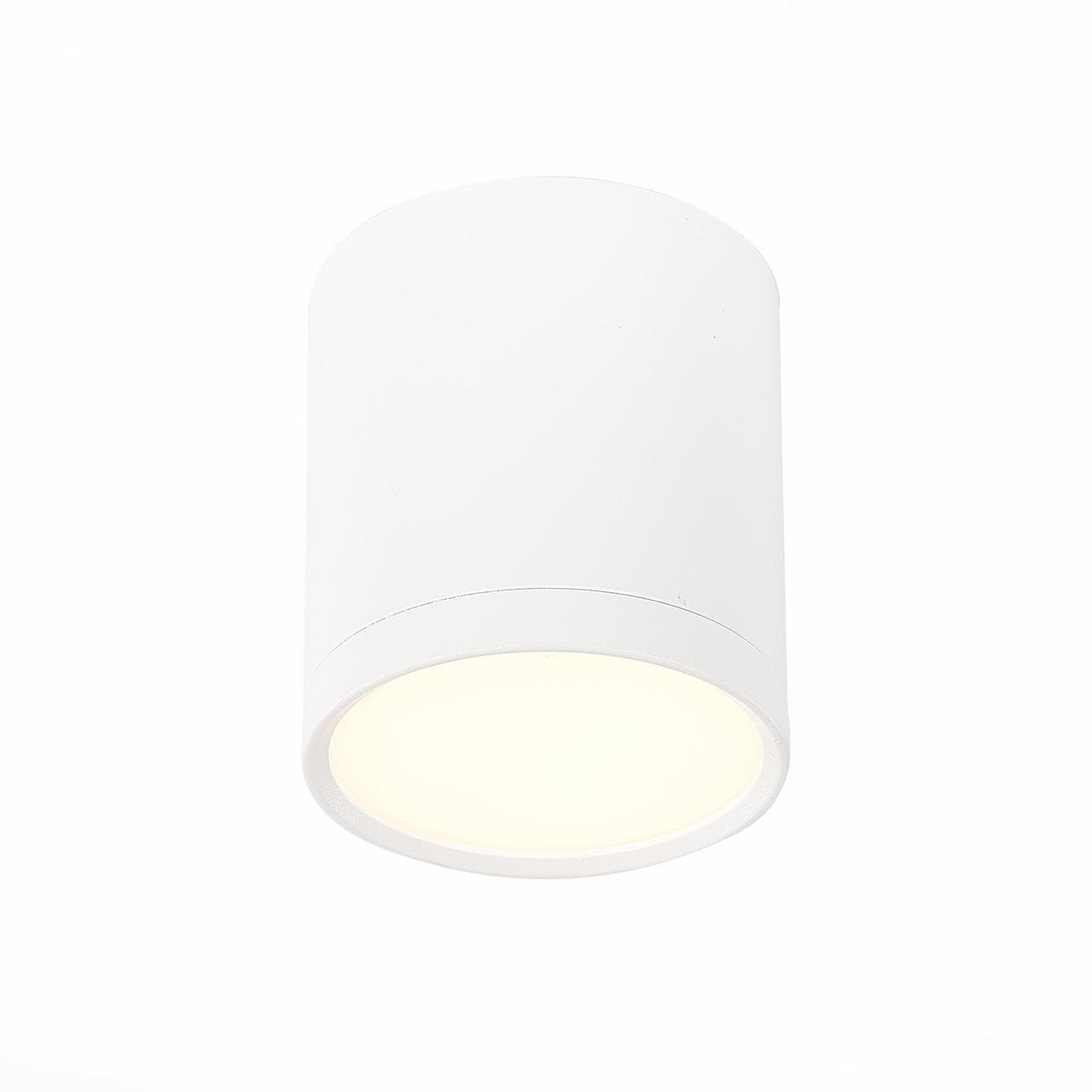 ST Luce ST113.532.05 Светильник потолочный Белый LED 1*5W 3000K 390Lm Ra>80 120° IP20 D68xH75 170-240V — миниатюра 4