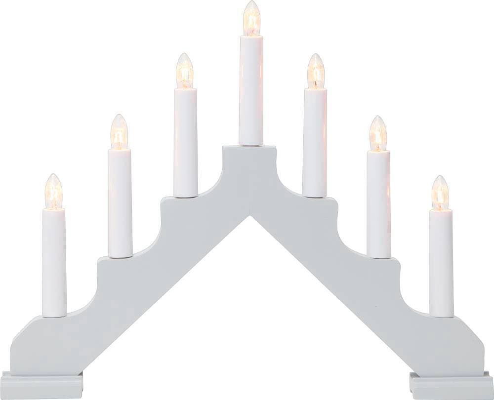 Eglo 286-19-1 Светильник ADA, 7X3W, (E10) 220V, 37,5х30 см, дерево, серый, пластик, белый