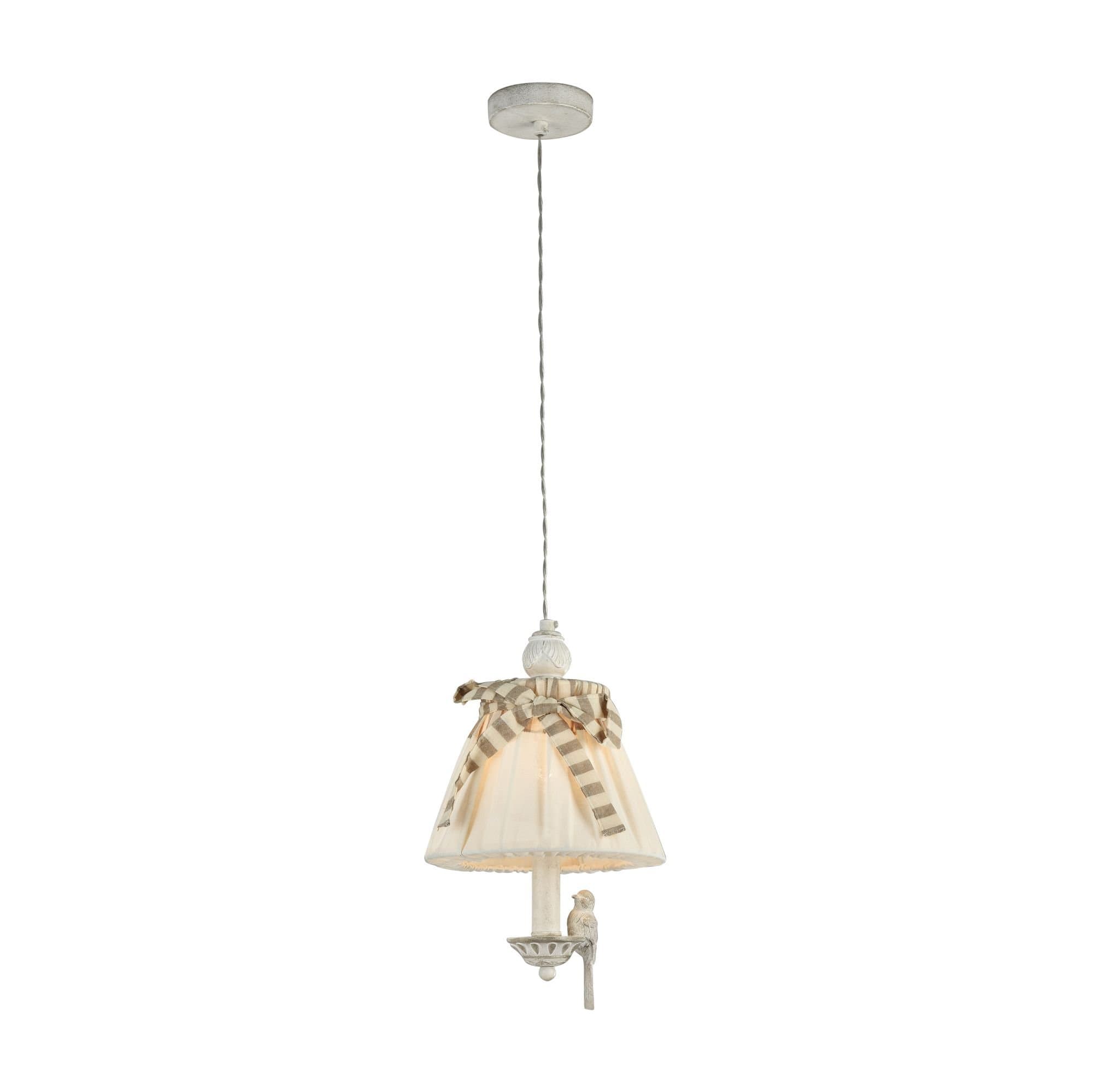 Maytoni Elegant Bird Белый Антик Подвес 1xE14 40W ARM013-PL-01-W — миниатюра 3