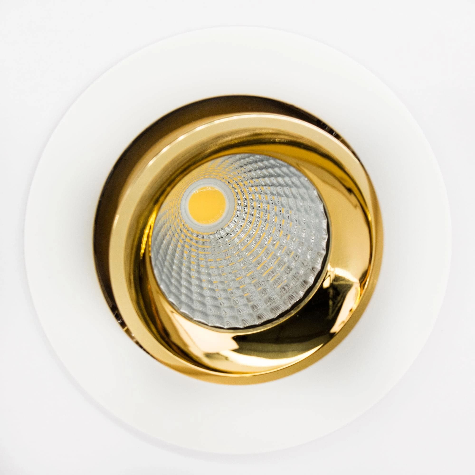 Citilux CLD001W2 Альфа Бел.+Зол. Светильник Встр. LED 7W*3000K — миниатюра 3