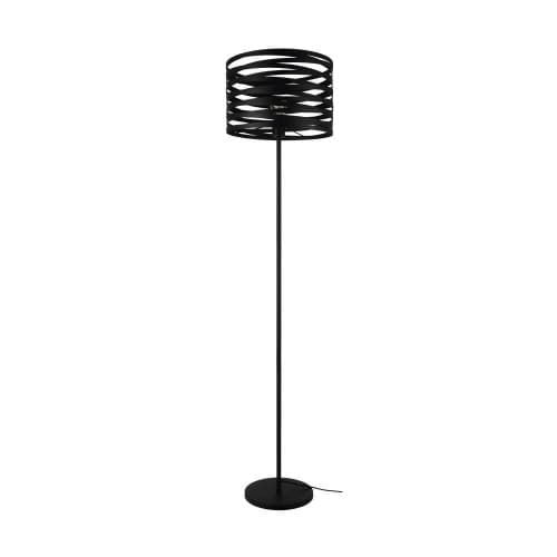 Eglo 99507 Торшер CREMELLA, 1x40W, E27, H1510, Ø370, основание: Ø250, сталь, черный