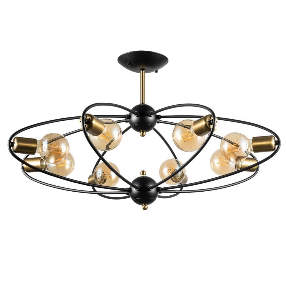 Arte Lamp A1963PL-8BK Люстра потолочная — миниатюра 1