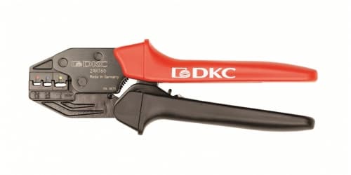 DKC Клещи для обжима провода 0,25-6 кв. мм изолированным наконечником или разъемом (овал) 2ART60