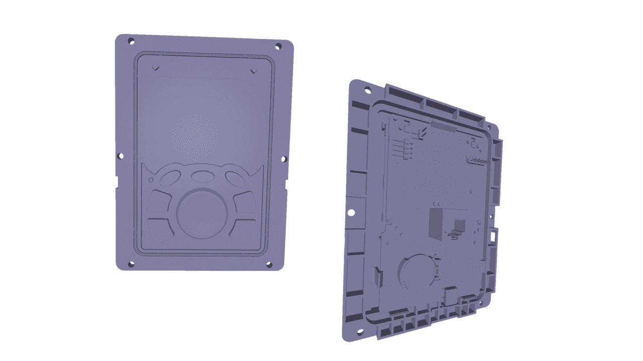 Systeme Electric Панель управления LCD + монтажный комплект IP55 для STV900 — миниатюра 7