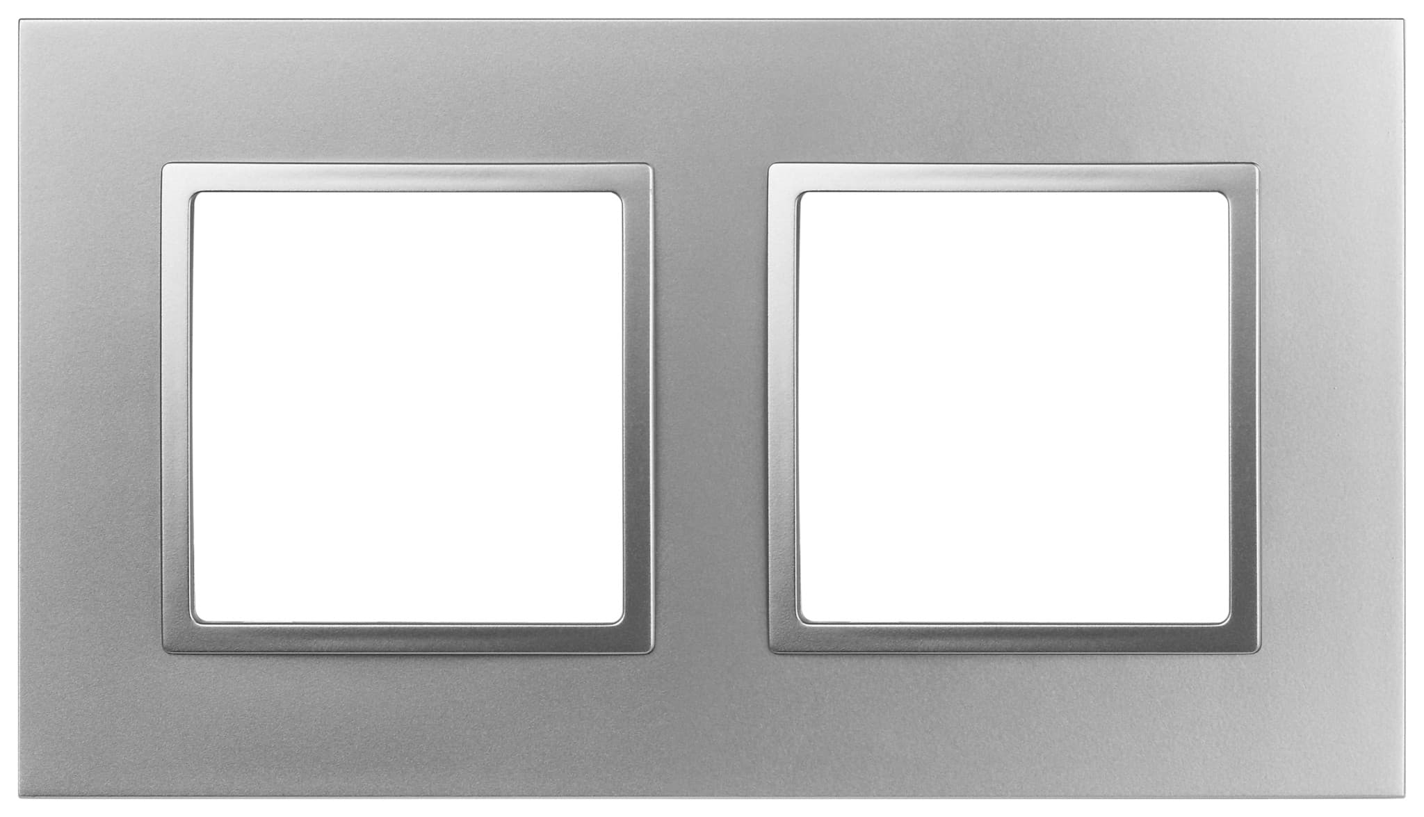 ЭРА 14-5012-03 Elegance Classic Алюминий 2-ая Рамка