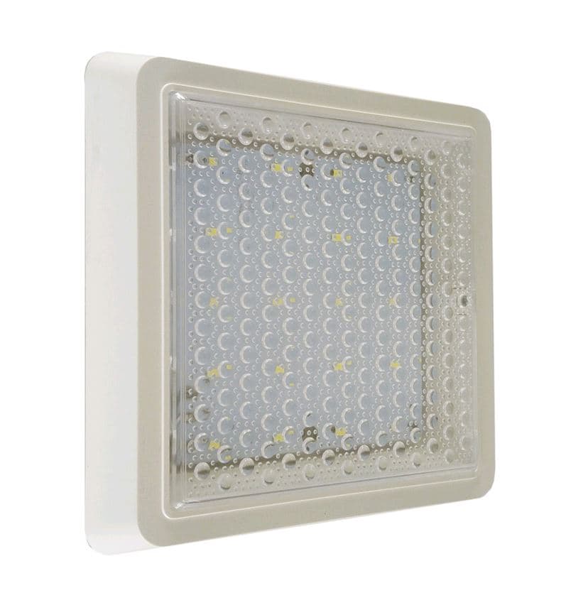 Kink Light 08583 Светильник Сигма белый w-18,5*18,5 h-3,5 LED 8w (4500K)