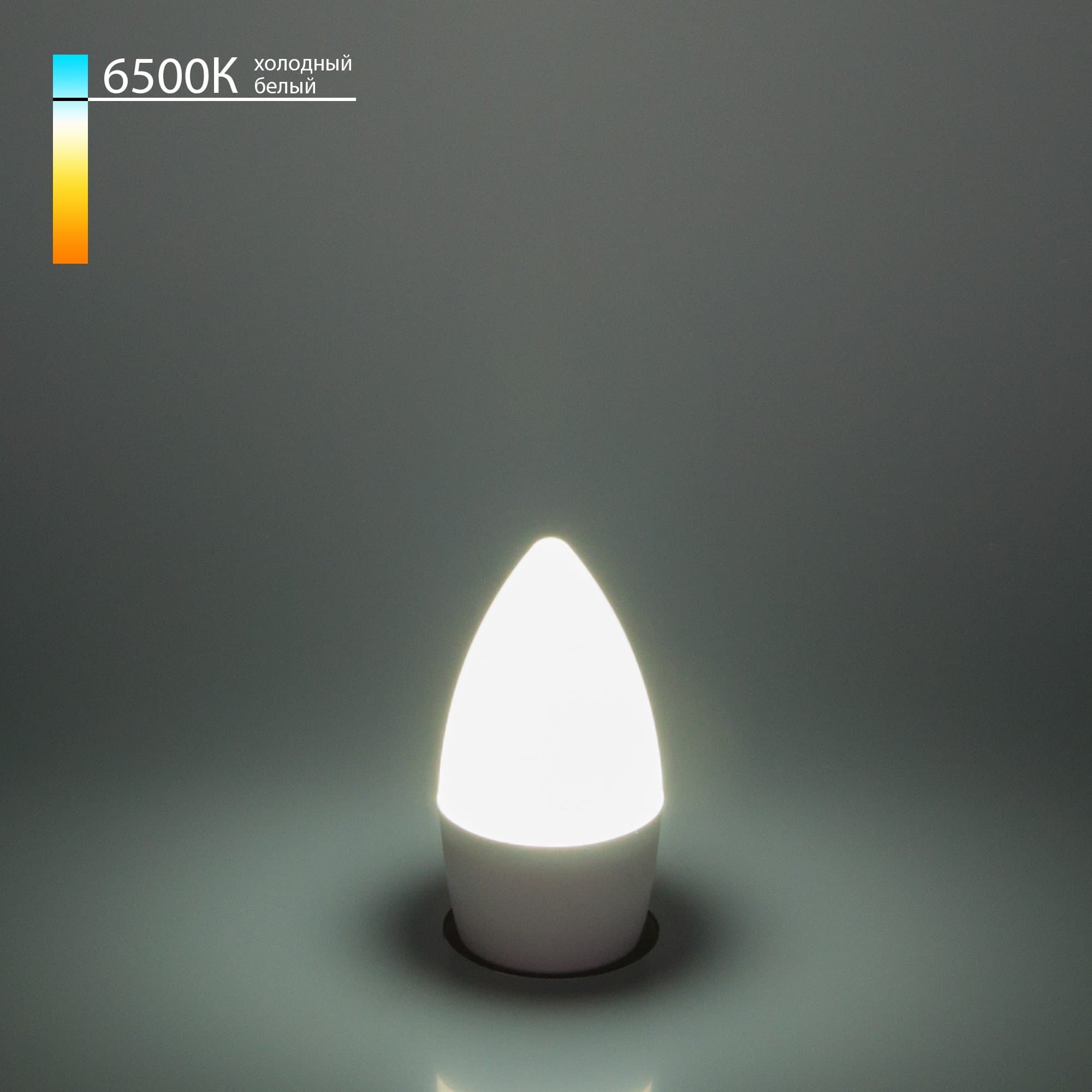 Elektrostandard BLE2738 / Светодиодная лампа Свеча СD LED 6W 6500K E27 a048678