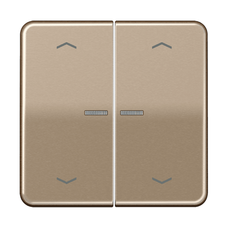 JUNG Клавиши для сдвоенной кнопки BCU золотая бронза CD595KO5MPGB