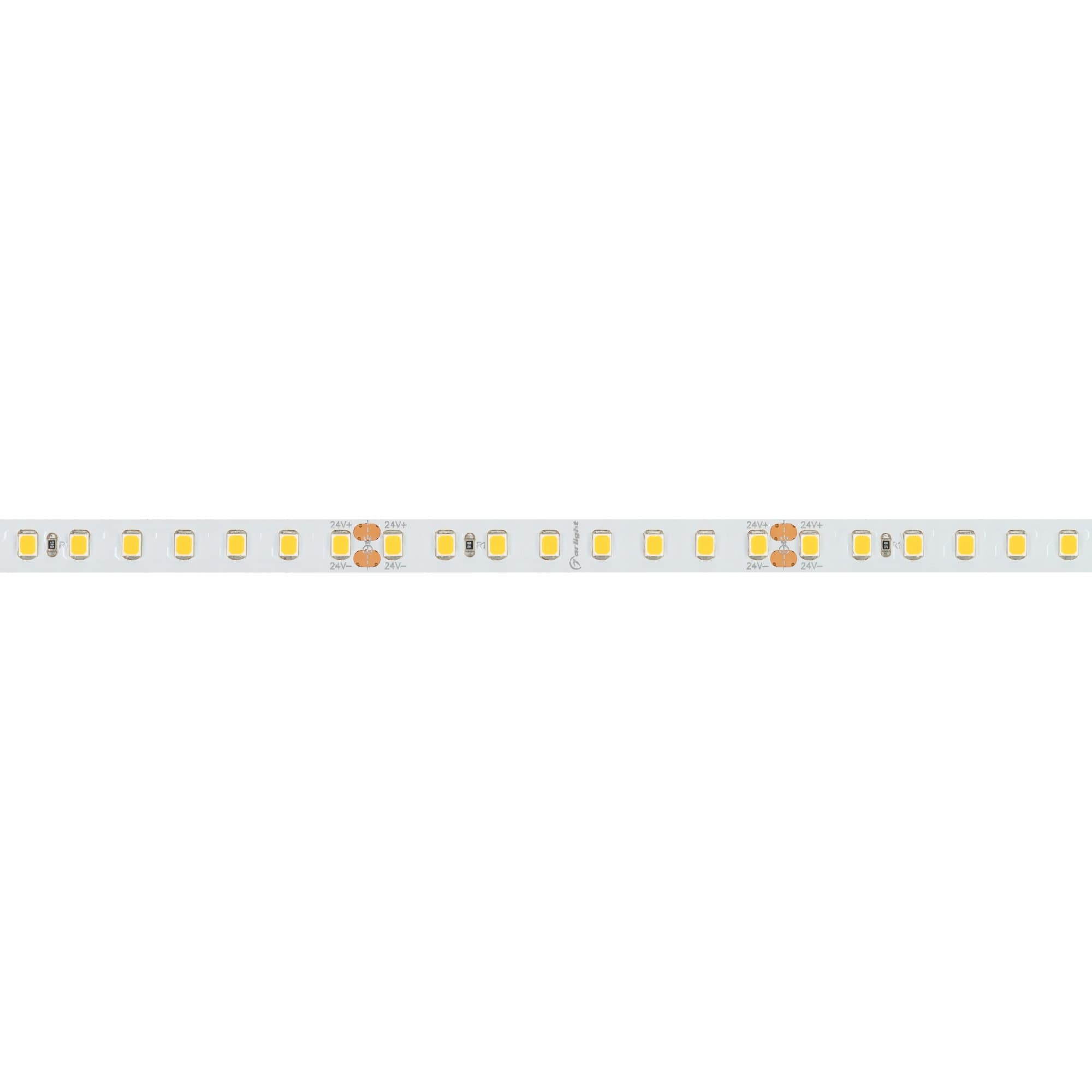 Arlight Лента RT-A128-8mm 24V Warm2700 (9.6 W/m, IP20, 2835, 5m) (высок.эфф.150 лм/Вт) 038759 — миниатюра 4