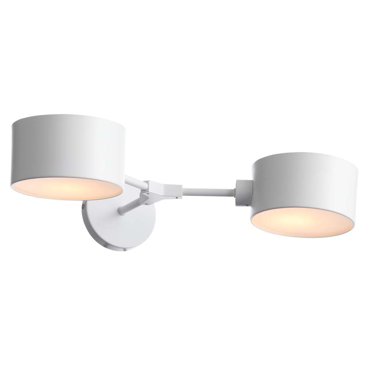 Evoluce SLE183501-02 Светильник настенный Белый/Белый E14 2*60W — миниатюра 1