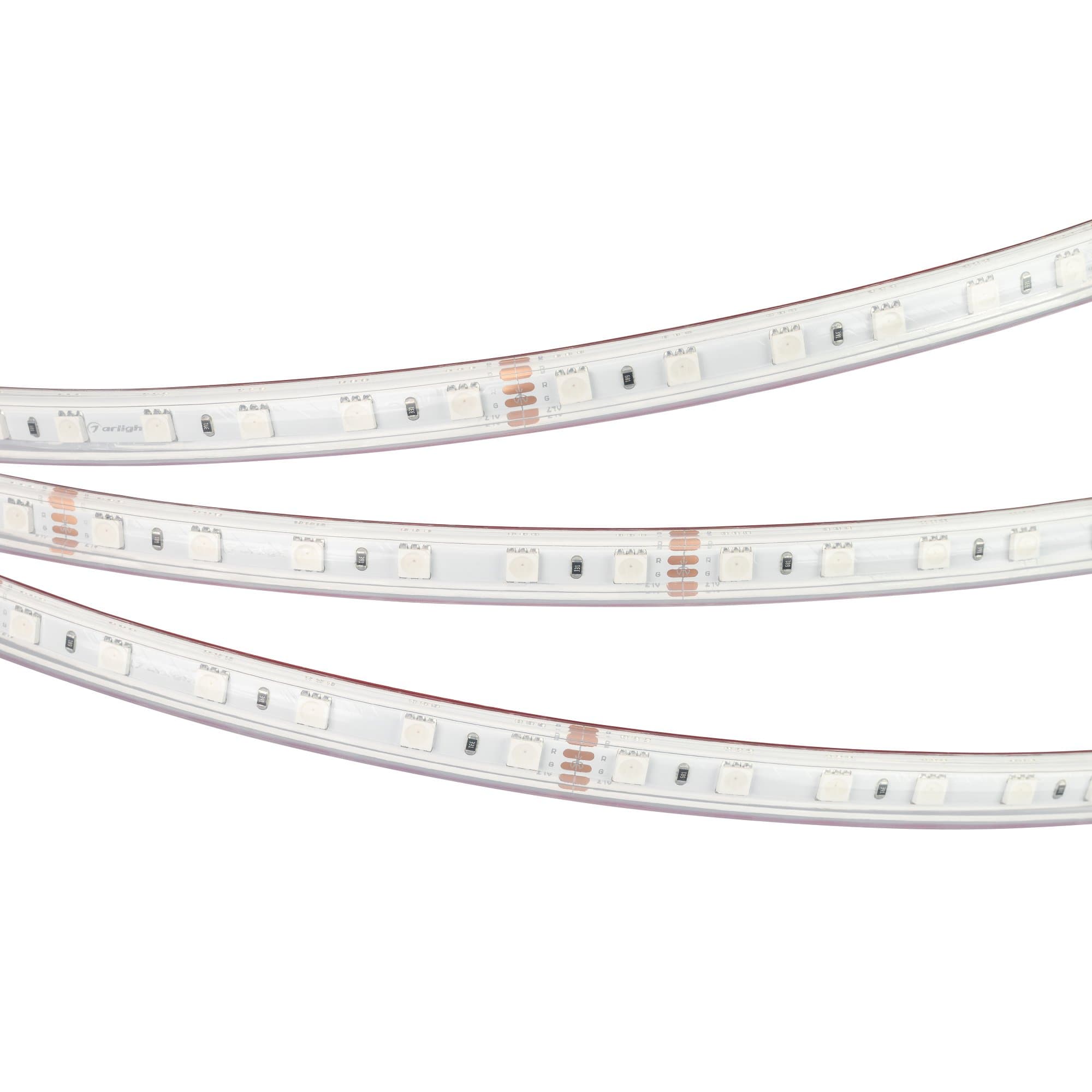 Arlight Светодиодная лента герметичная RTW-PS-B60-12mm 24V RGB (14.4 W/m, IP67, 5060, 5m) (-) 021400(2) — миниатюра 5
