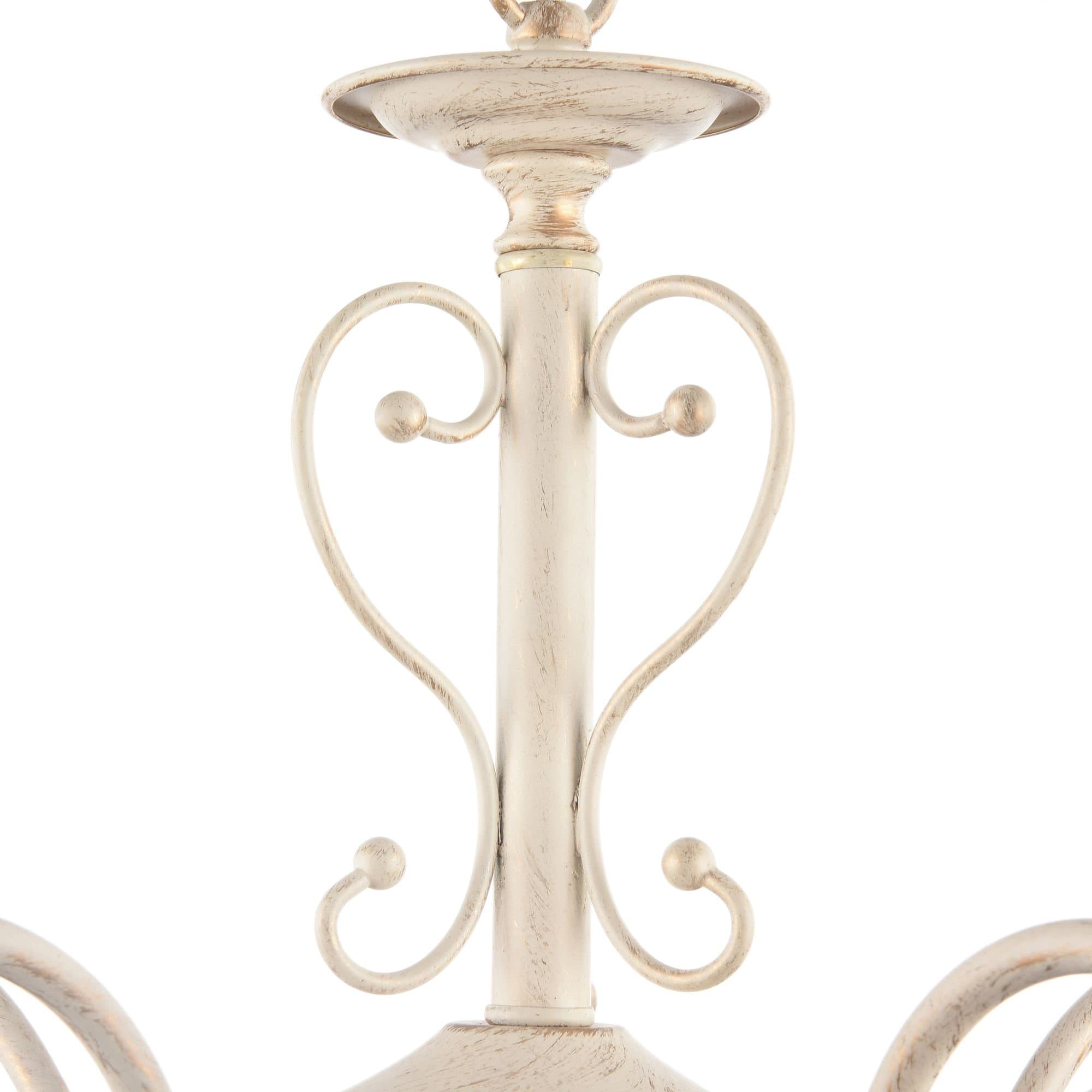 Freya Classic Benoit Кремовый с Золотом Люстра E27 60W FR2566-PL-05-WG — миниатюра 5