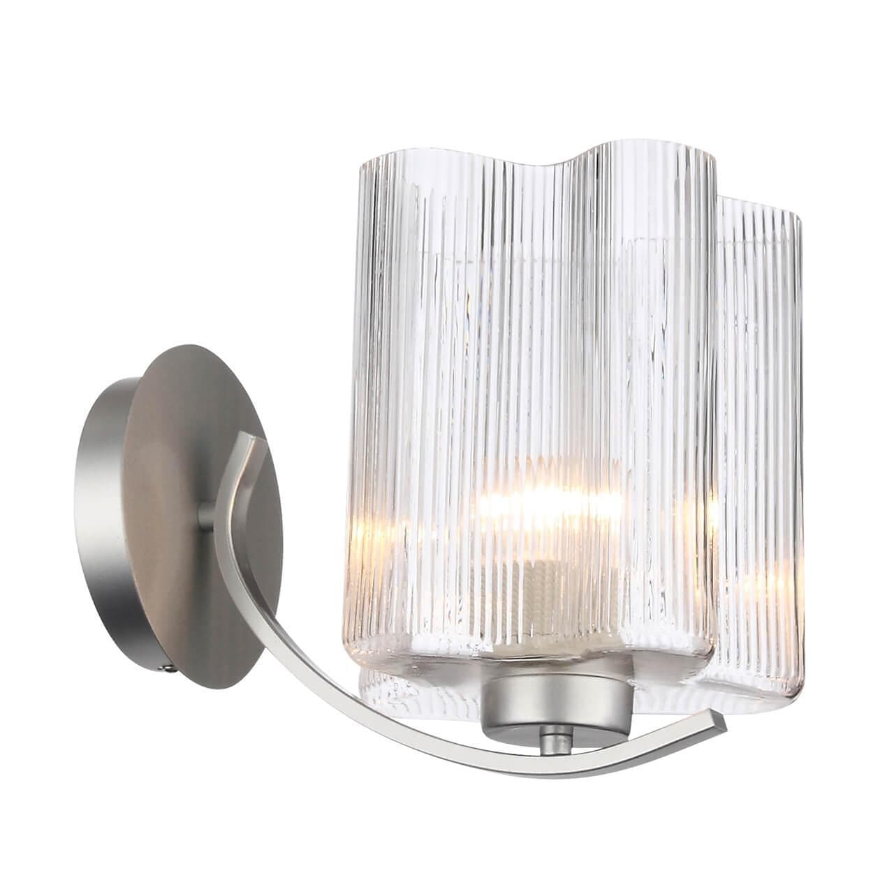 ST LUCE SL117.101.01 Бра Серебристый/Прозрачный E27 1*60W — миниатюра 1