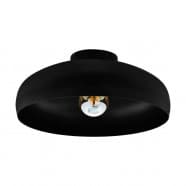 Eglo 43637 Светильник потолочный MOGANO, 1x60W, E27, H170, Ø400, сталь, черный