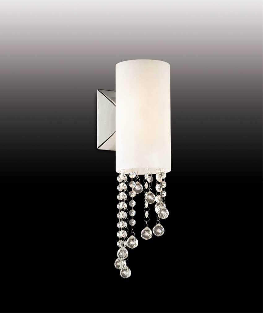 Odeon Light 2571/1W ODL13 518 хром/стекло/хрусталь Бра  G9 40W 220V NOTTS — миниатюра 2