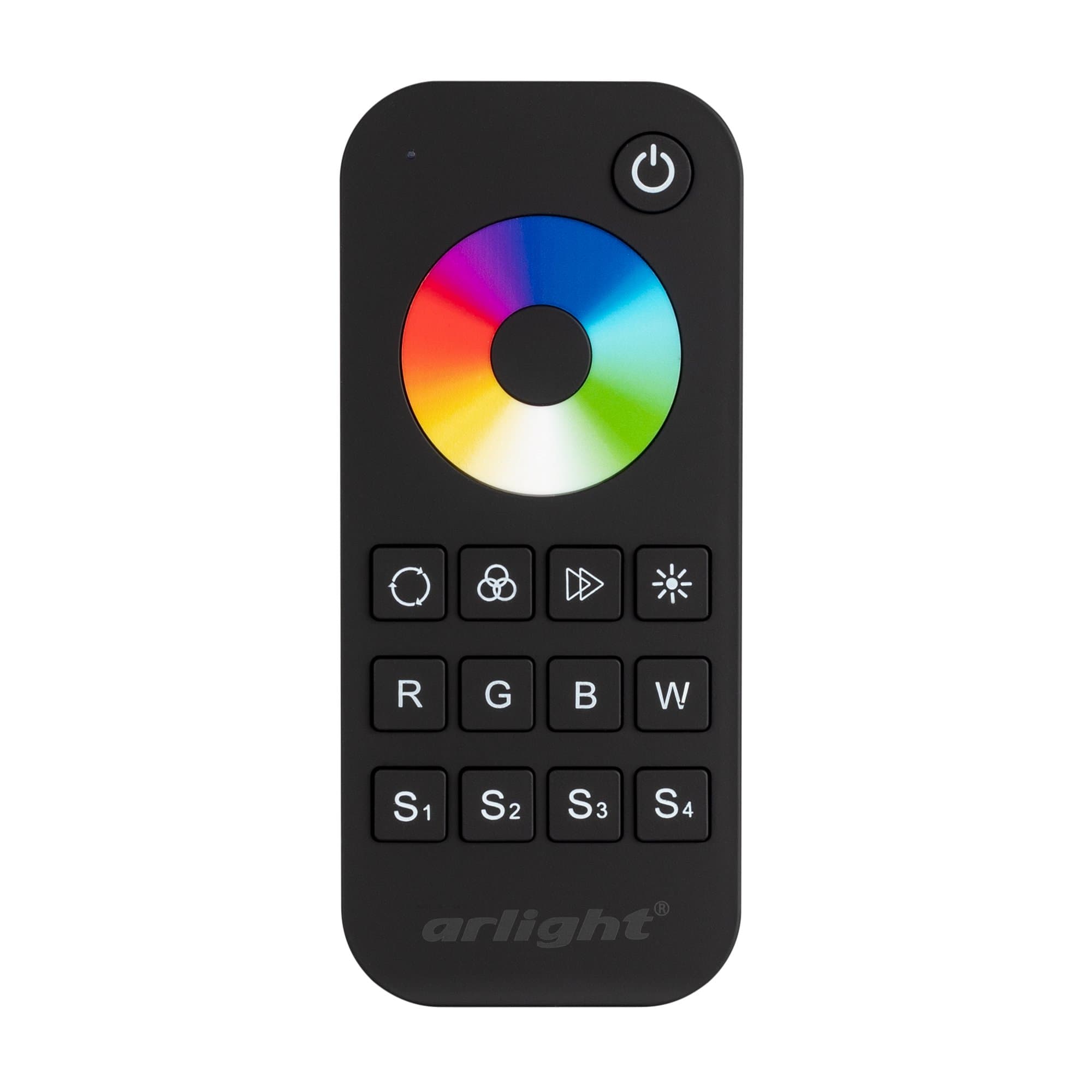 Arlight Пульт SMART-R28-RGBW Black (1 зона, 2.4G) (IP20 Пластик, 5 лет) 023479 — миниатюра 2