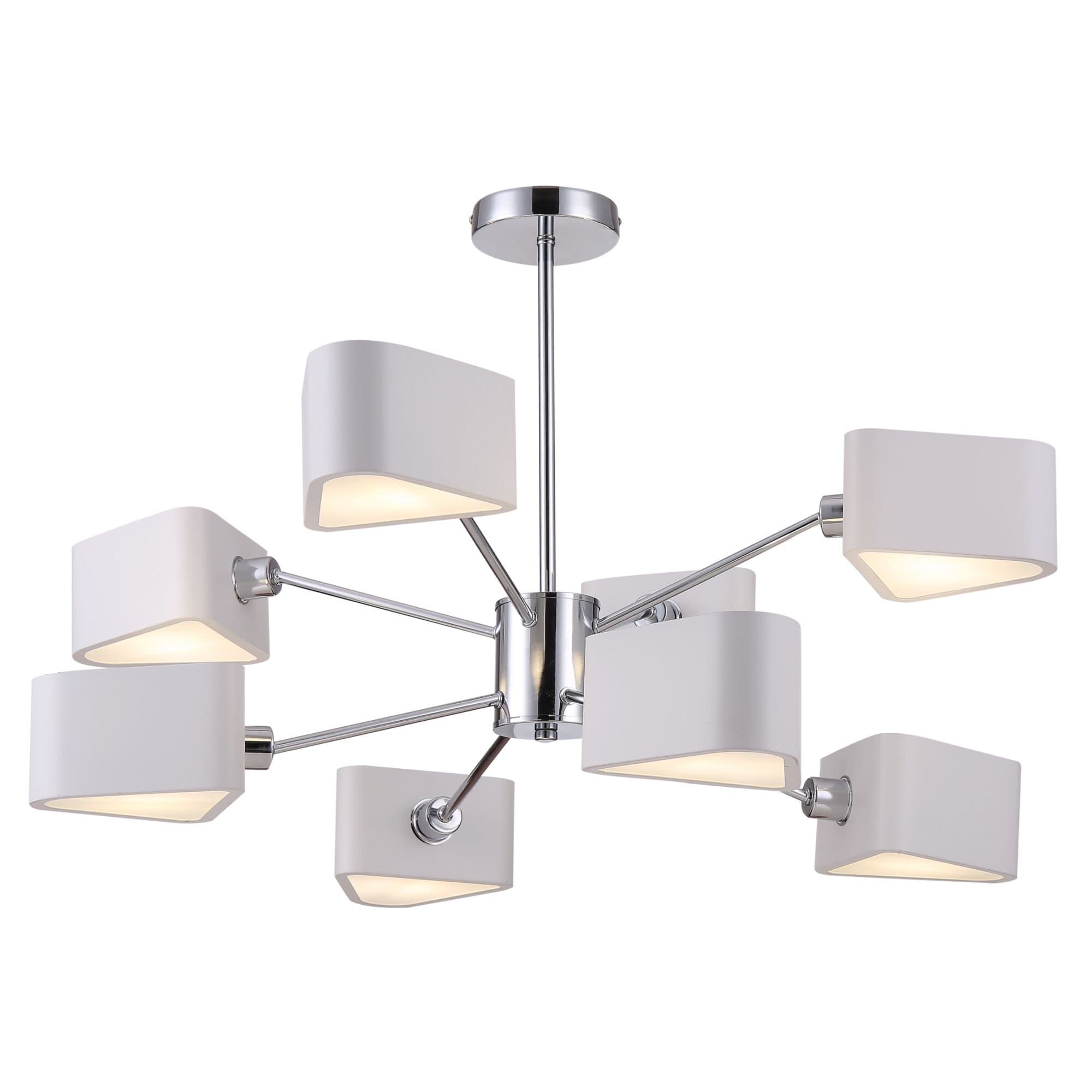 Freya Modern Brianne Хром Люстра FR5040PL-08CH — миниатюра 1