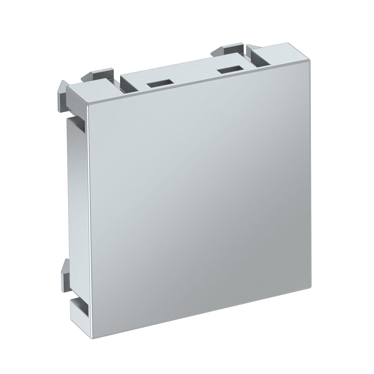 OBO Bettermann Заглушка 1 модуль Modul45, 45х45 мм, цвет алюминиевый лак 6117408