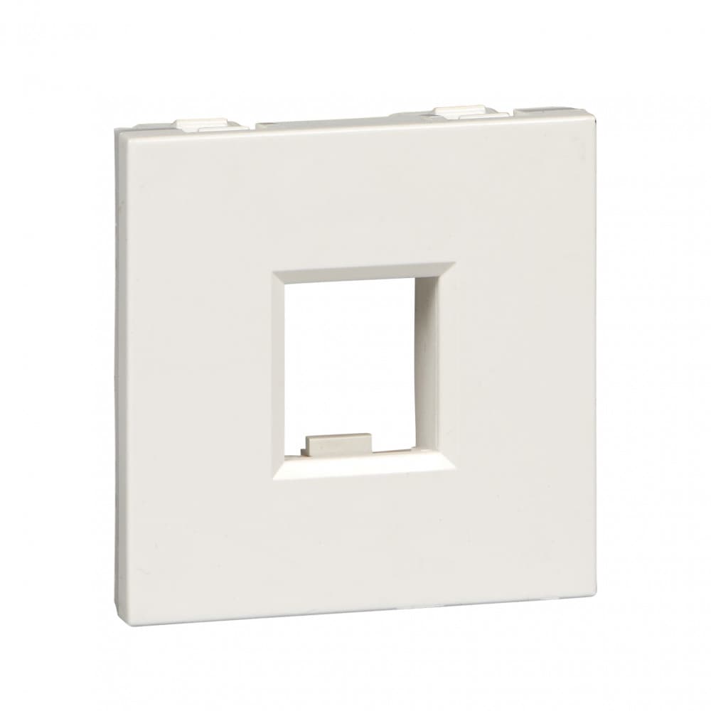 Systeme Electric Лиц.плата W45 2мод 1xKeystone RAL9010