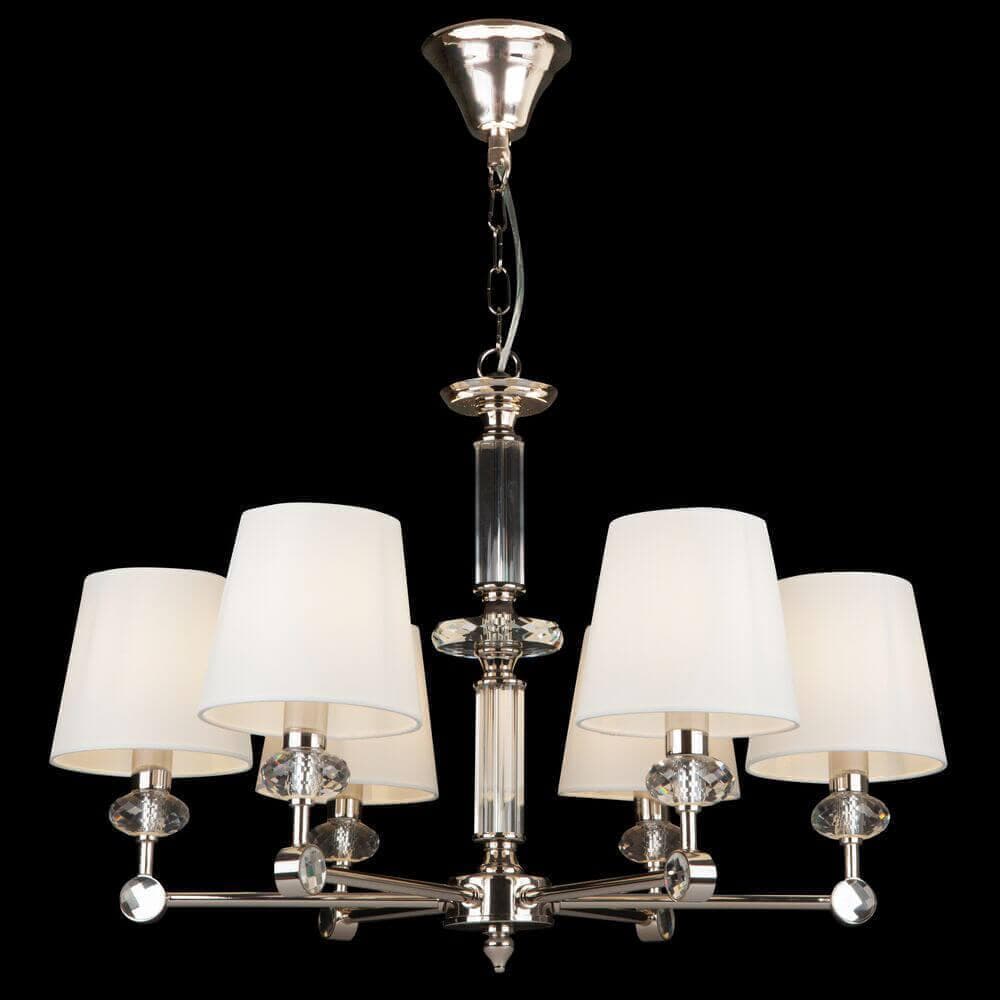 Maytoni Neoclassic Riverside Хром Люстра E14 40W MOD018PL-06CH — миниатюра 7