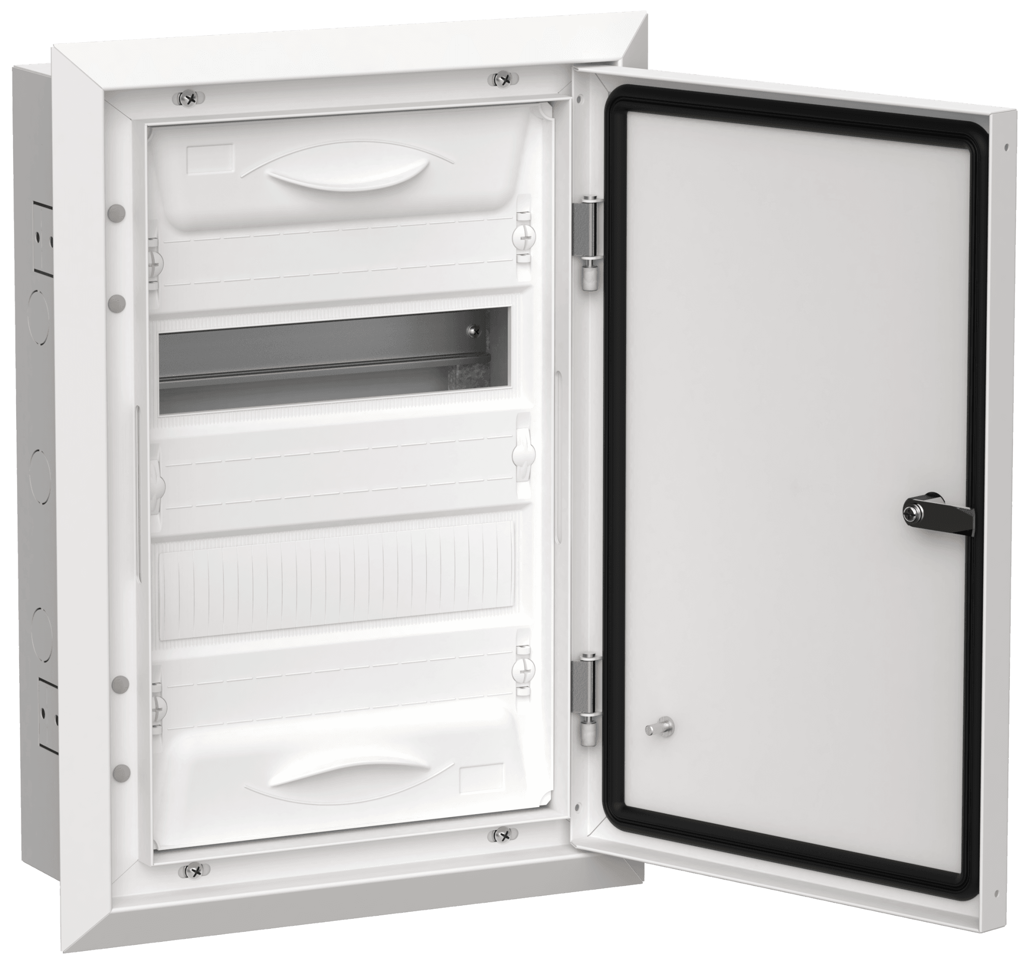 TITAN 5 Корпус мет. ЩРв-24 (1х24) 505х365х130 IP31 бел IEK