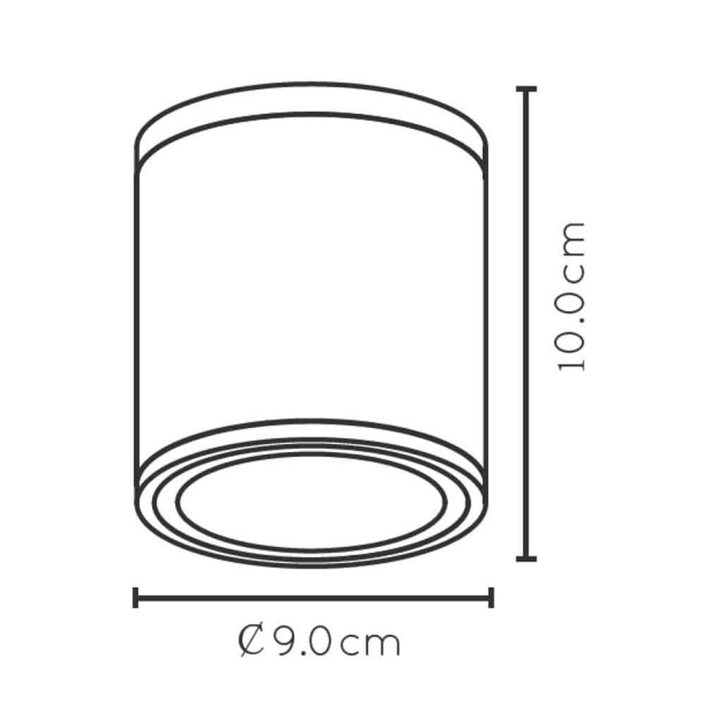 Lucide AVEN Черный Спот 22962/01/30 — миниатюра 4