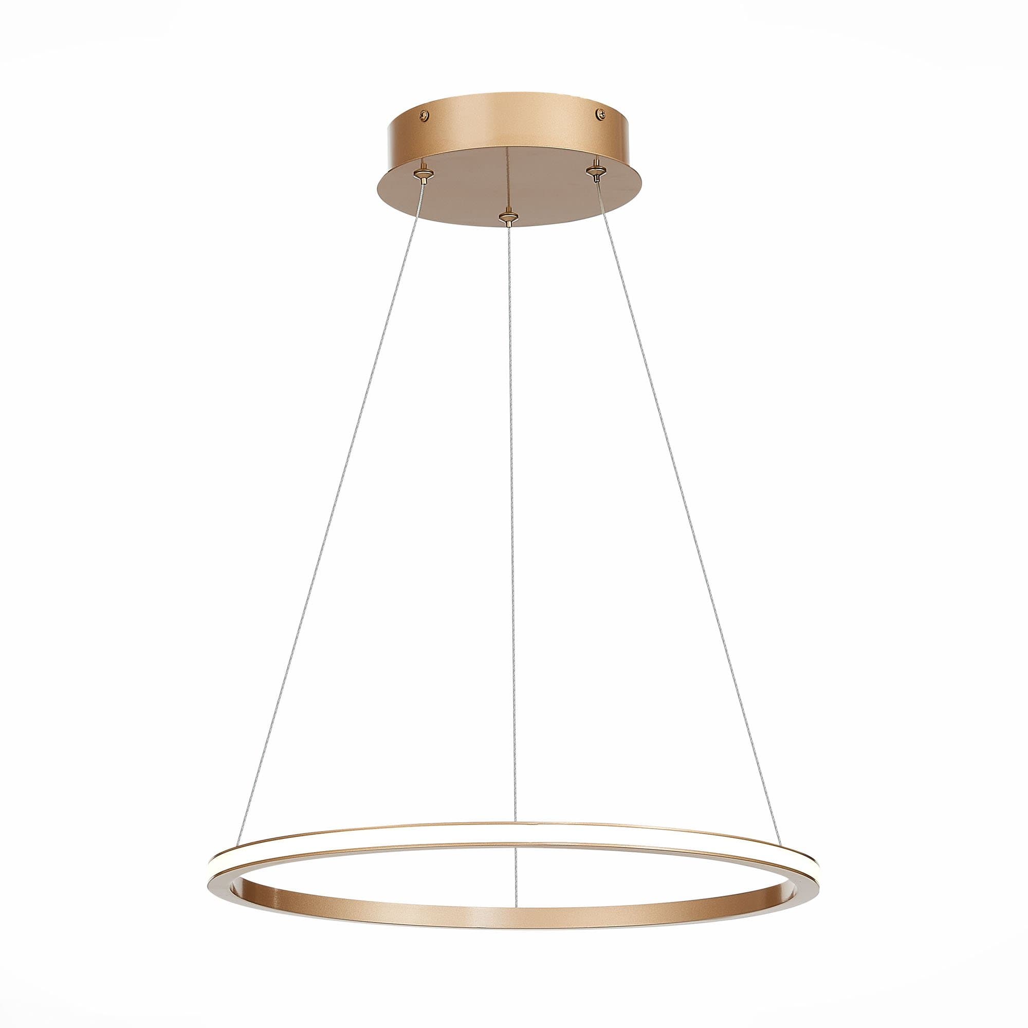 ST LUCE ST604.243.22 Светильник подвесной Золотистый/Белый LED 1*22W 4000K