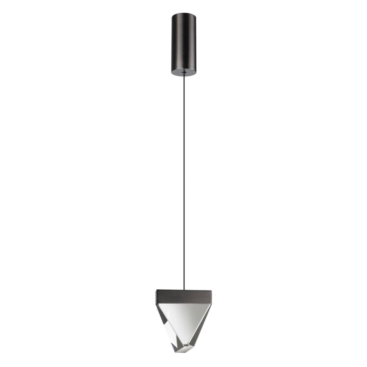 Odeon Light 6677/5L L-VISION ODL24 205 Подвесной светильник брашир черн/металл/хрусталь IP20 LED 5W 320Лм 4000K RAY