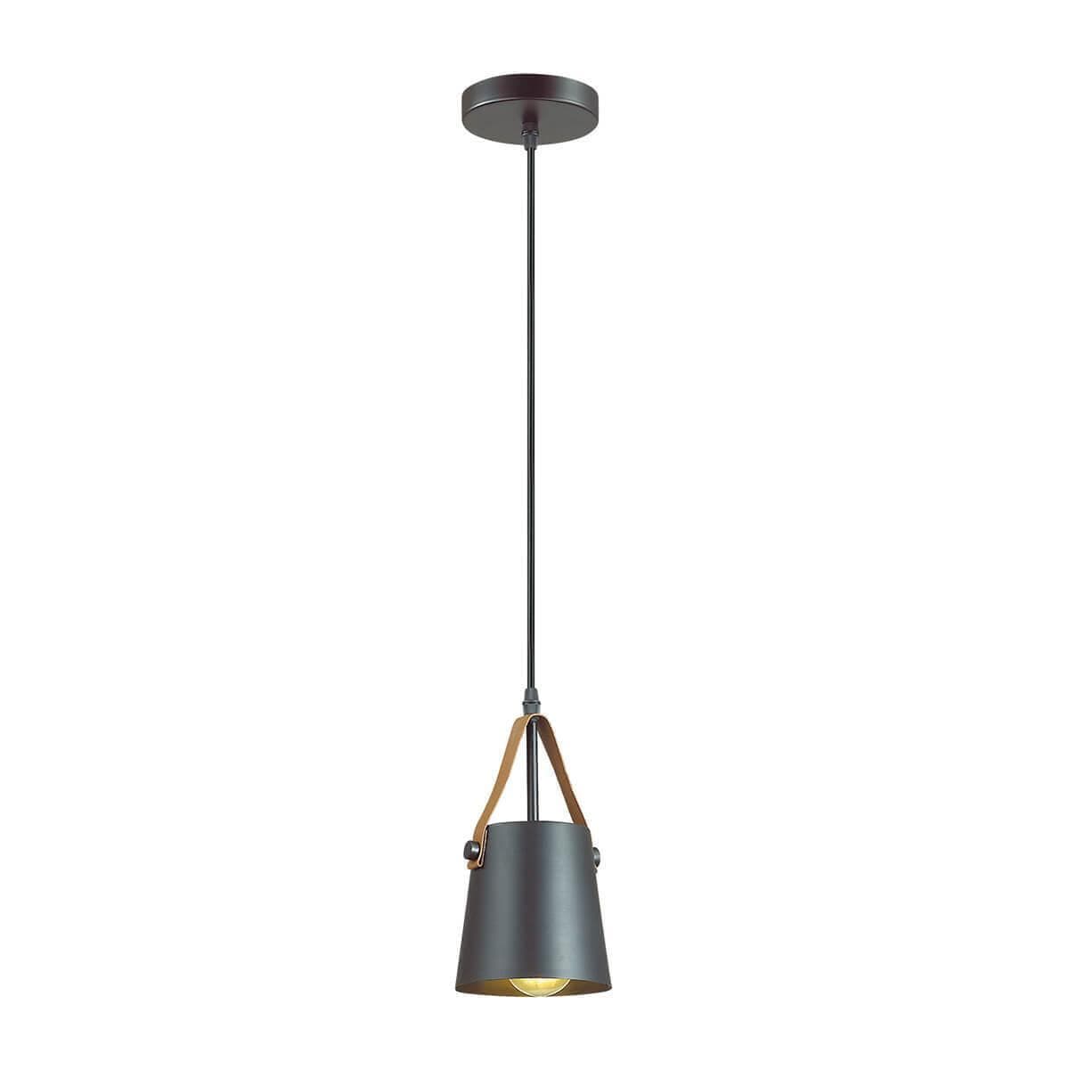 Lumion 3641/1 LN18 112 матовый чёрный Подвес E27 60W 220V TRISTEN — миниатюра 1