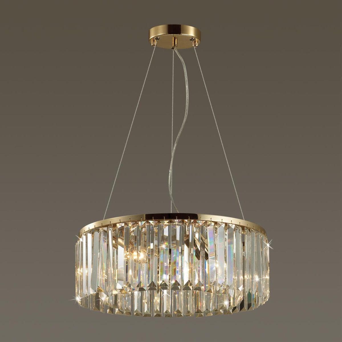 Odeon Light 4987/6 CLASSIC ODL22 449 золотой/хрусталь Люстра E14 6*40W VASSA — миниатюра 4