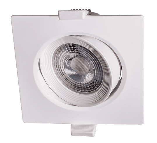 Jazzway Даунлайт PSP-S 9044 7W 4000K 38° квадр/поворот White IP40 .5004542 — миниатюра 2