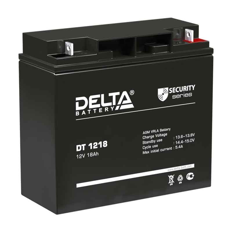 Delta Аккумуляторная батарея DT 1218 (12V/18Ah)