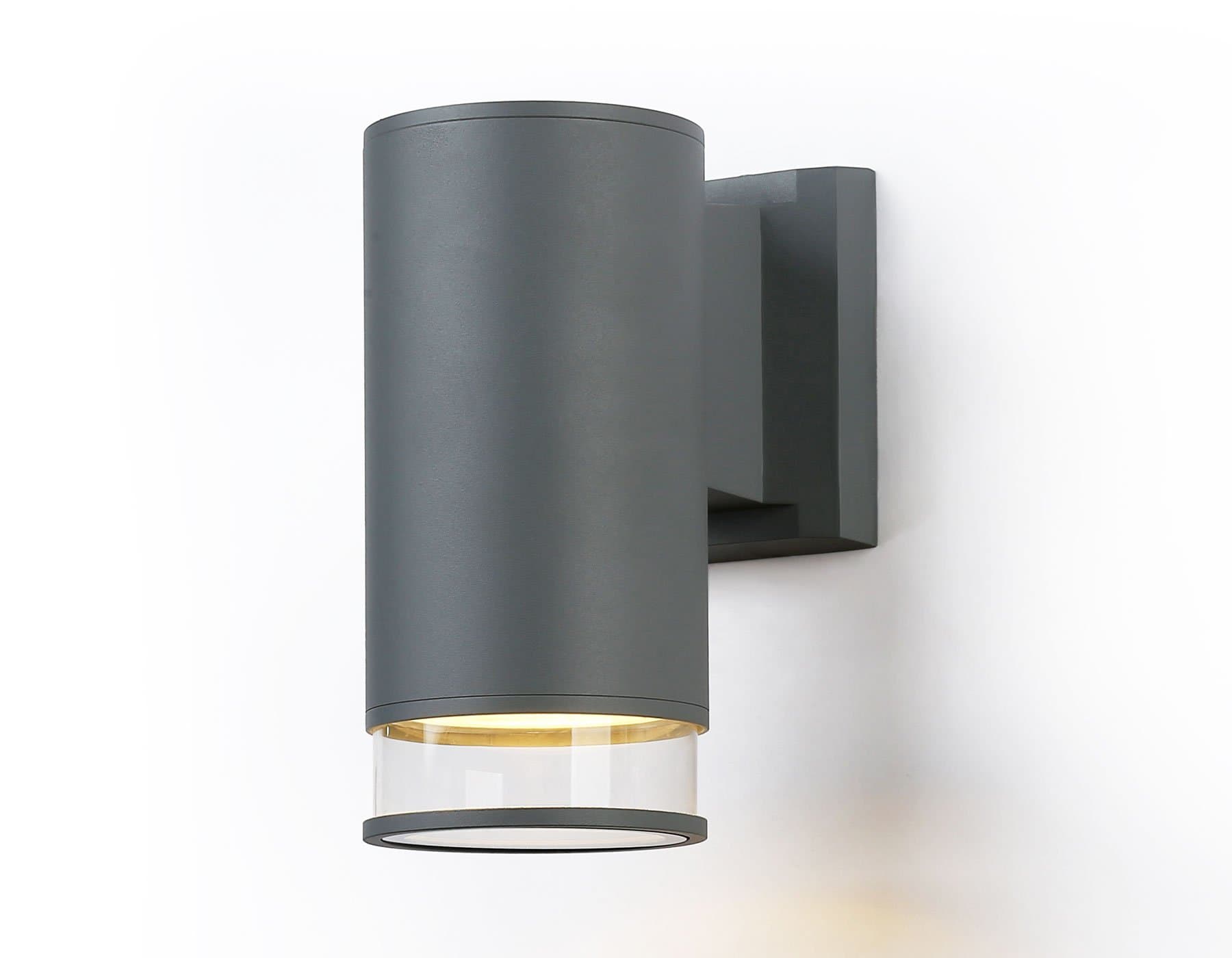Ambrella Светильник уличный настенный архитектурный ST3818 GR/CL серый/прозрачный IP54 GU10 max 35W 187*90*160