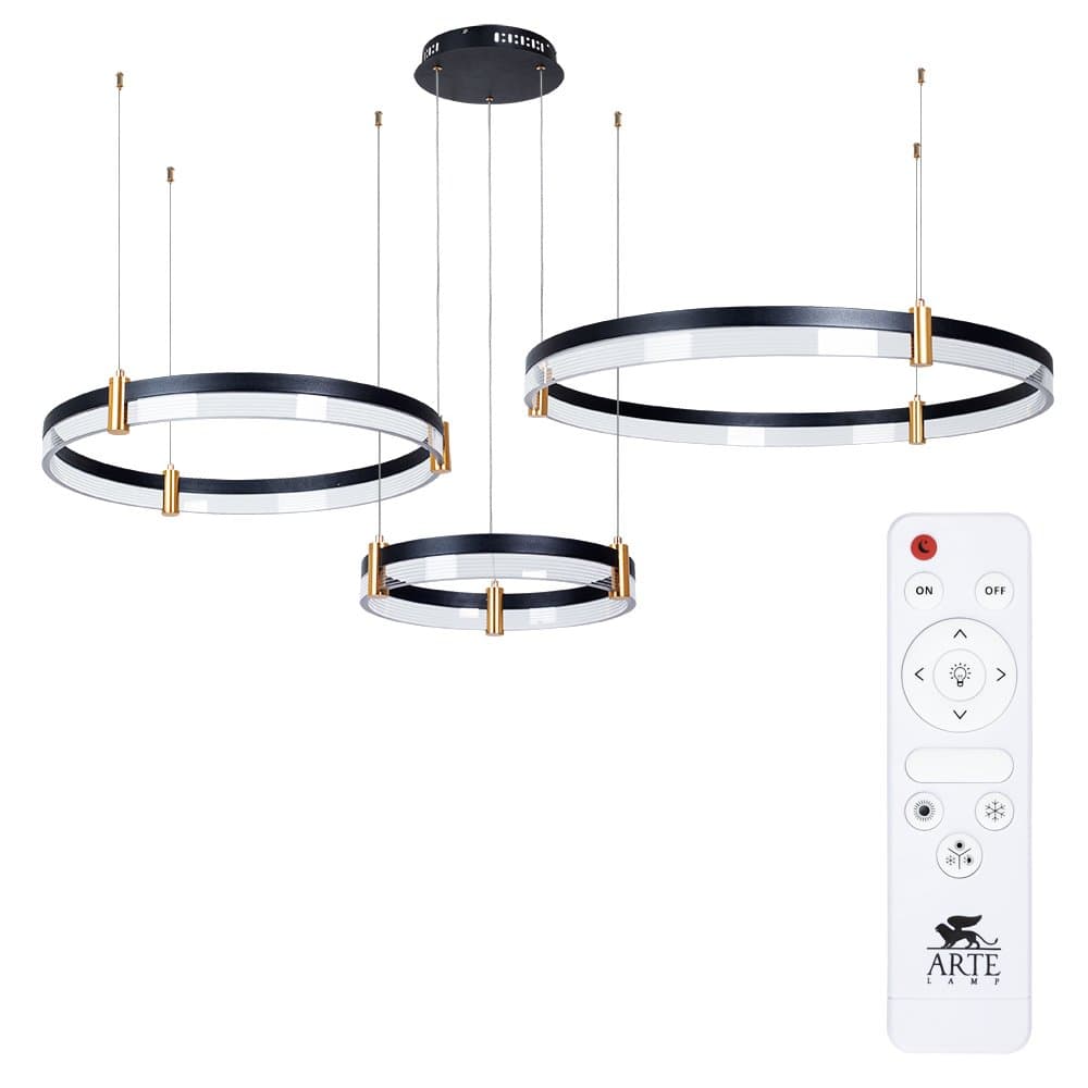 Arte Lamp MERCURY Светильник подвесной A2185SP-3BK