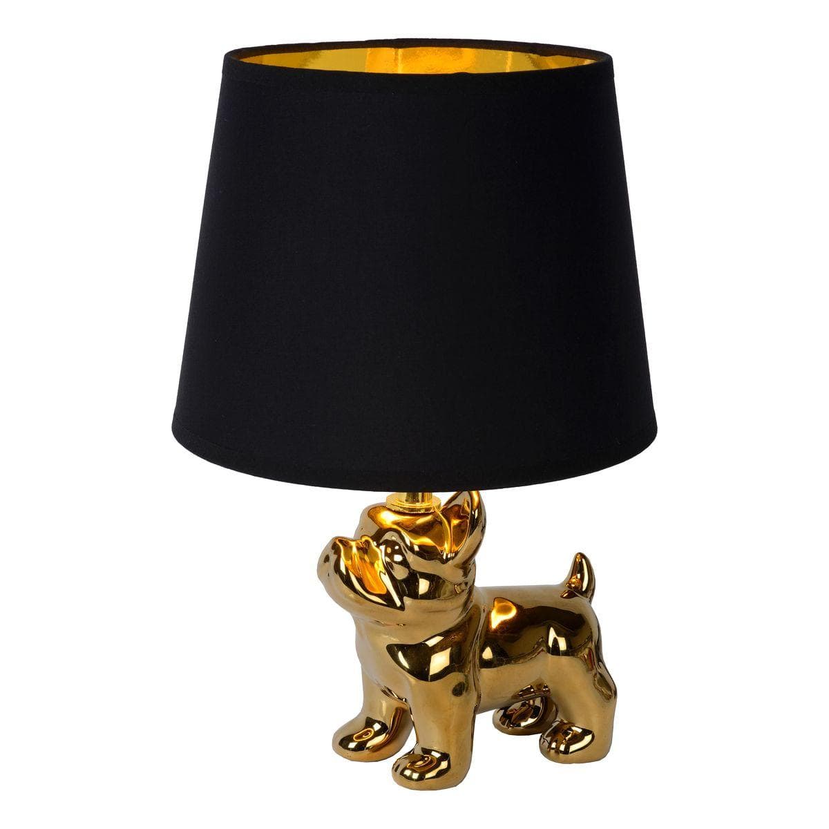 Lucide EXTRAVAGANZA SIR WINSTON Золотой Настольная лампа 13533/81/10 — миниатюра 5