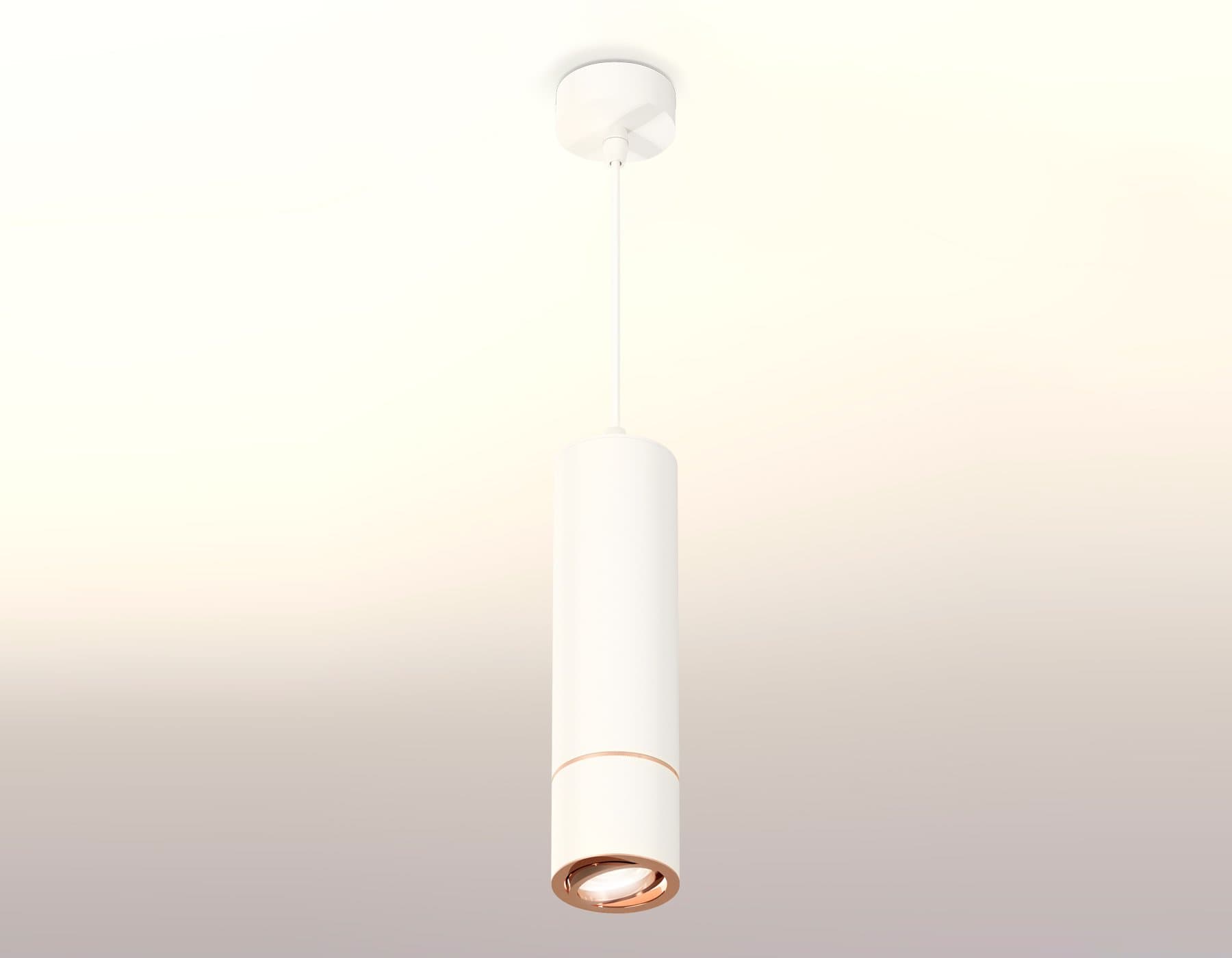 Ambrella Комплект подвесного поворотного светильника XP7401055 SWH/PPG белый песок/золото розовое полированное MR16 GU5.3 (A2310, C7455, A2073, C7401, — миниатюра 2