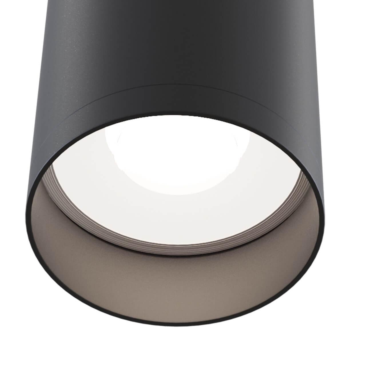 Maytoni Technical Alfa Черный Потолочный светильник GU10 50W C010CL-01B — миниатюра 5
