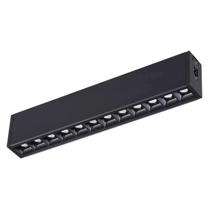 Novotech 358097 NT19 008 черный Светильник Троффер IP20 LED 4000K 12W 24V RATIO