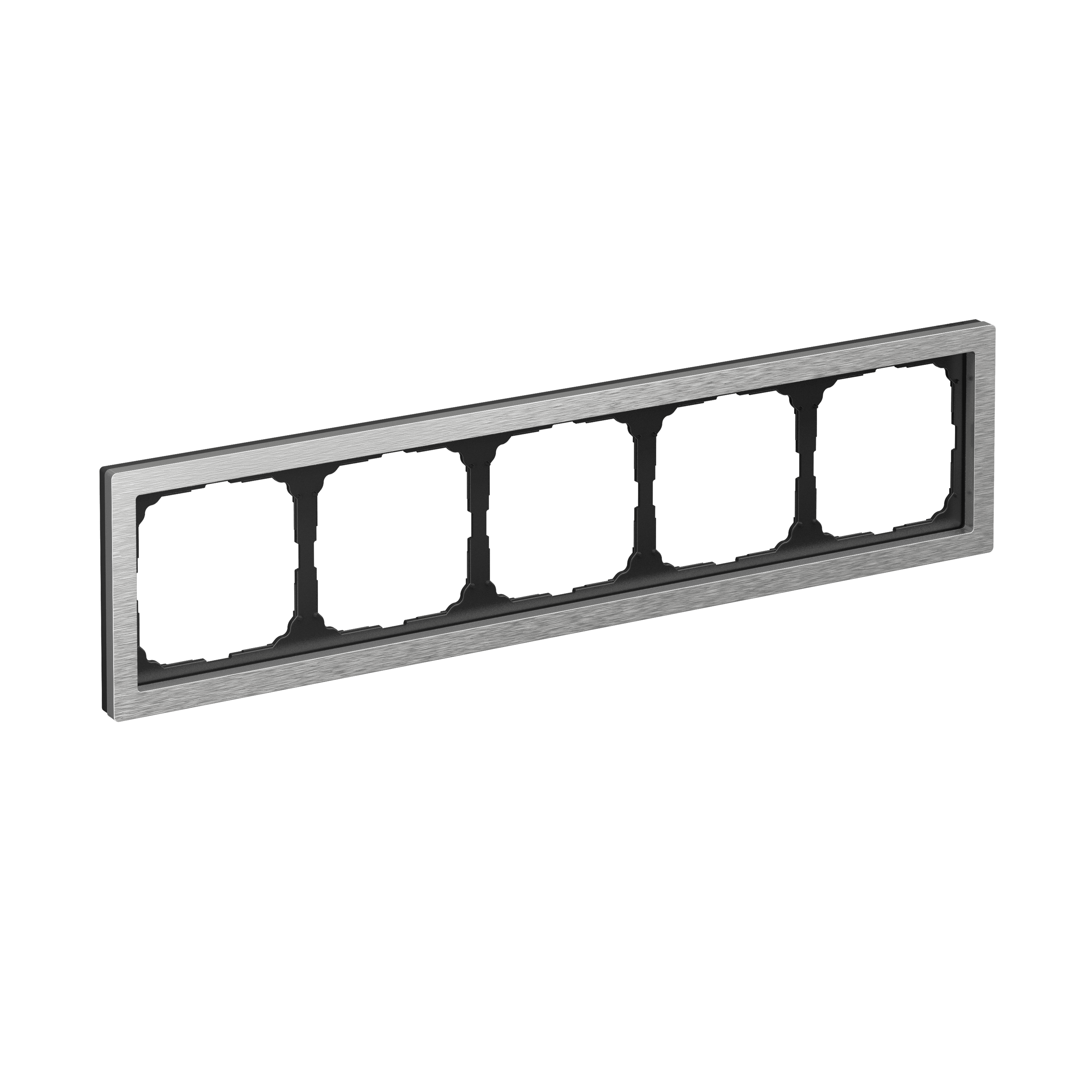 Systeme Electric ArtGallery Pure Металл Алюминий Рамка 5-ая — миниатюра 6