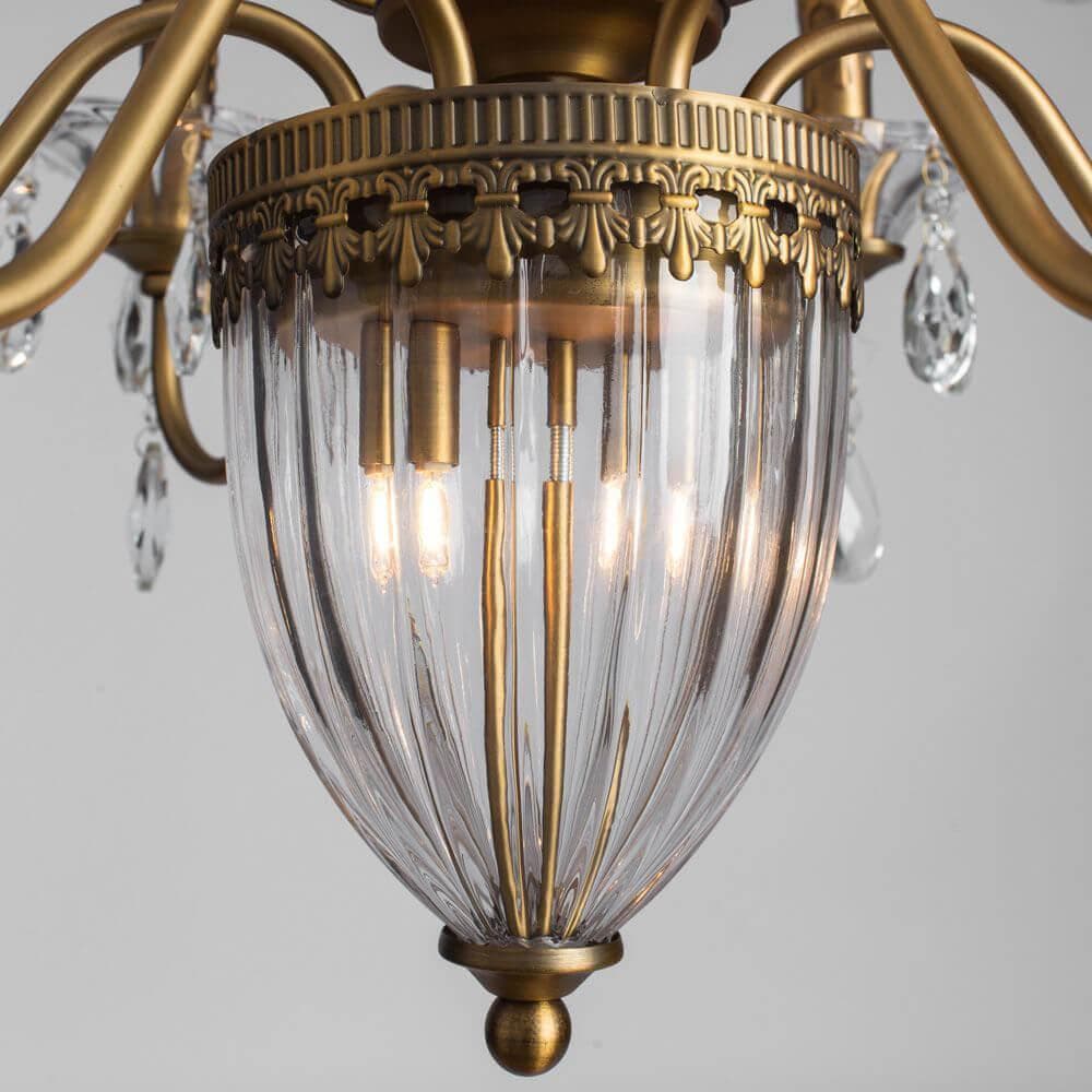 Arte Lamp Schelenberg Желтая Люстра 40W/40W E14/G9 2x400lm A4410LM-6-2SR — миниатюра 2